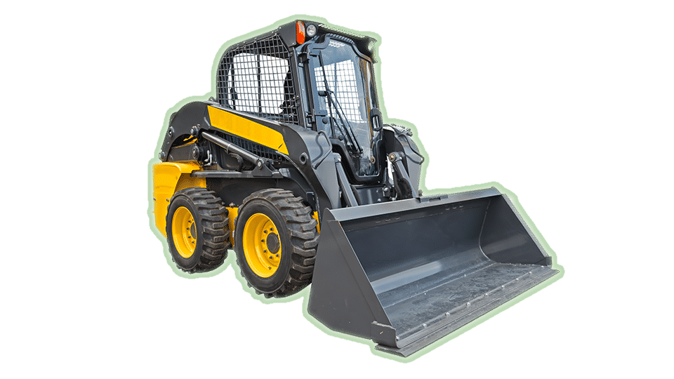 Skid Steer Machine Parts Rubber Tracks