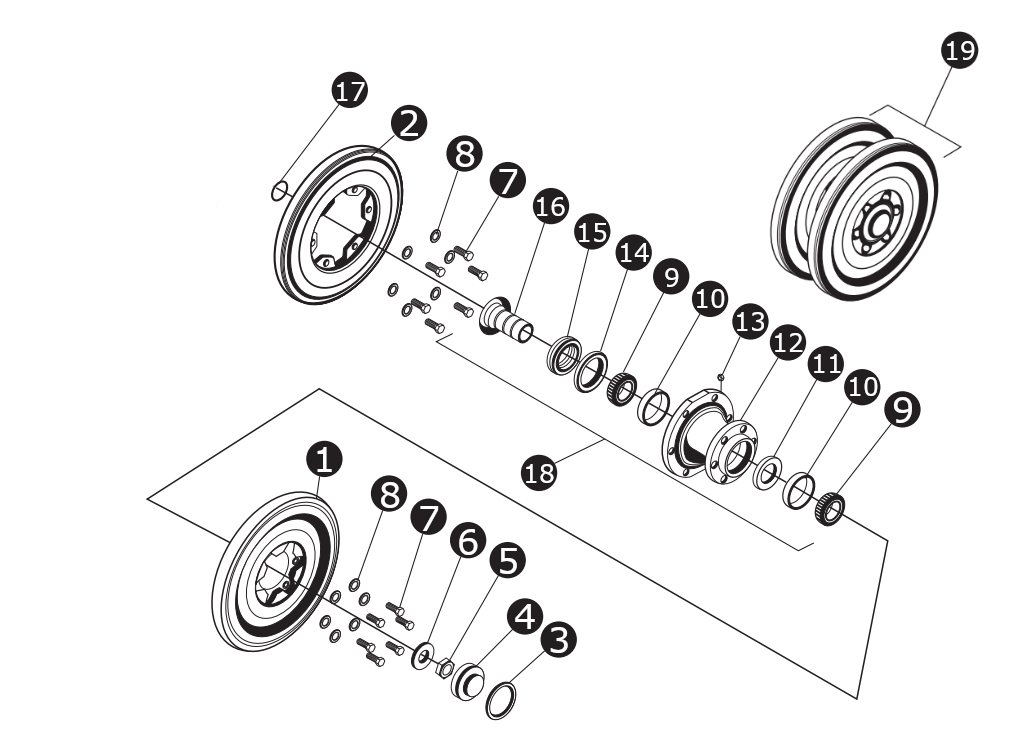 Idler Wheel Assembly