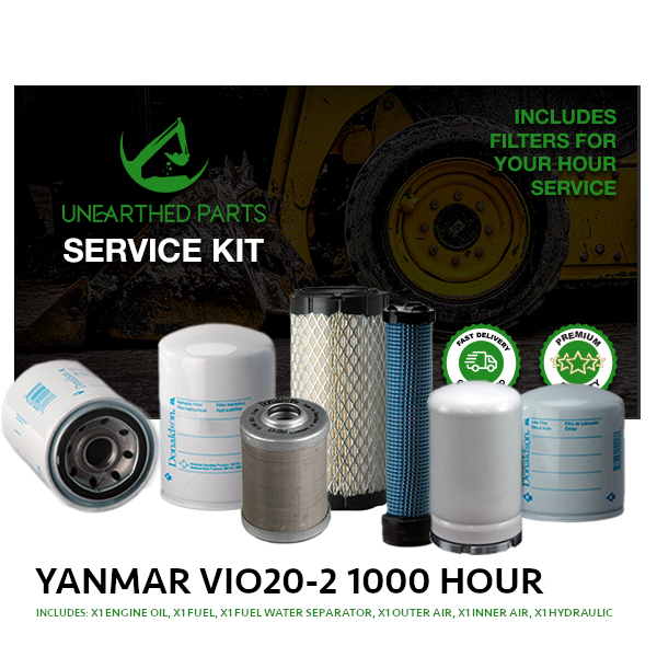 Yanmar VIO20-2 1000 Hour Service Kit