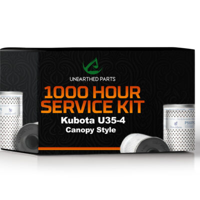 1000hrs-Kubota U35-4 Canopy style