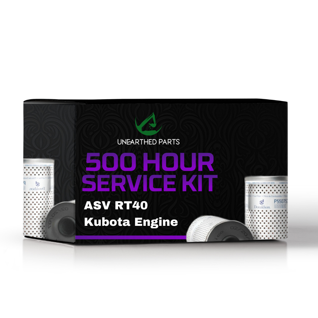 ASV RT40 Kubota Engine 500 Hour Service Kit