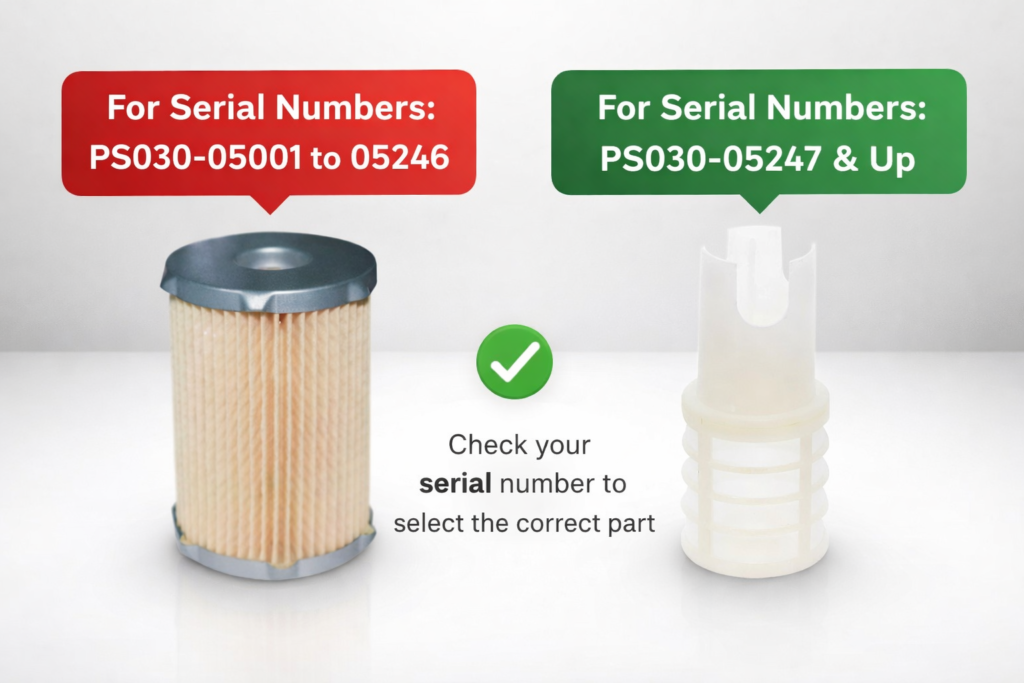 Kobelco SK55SRX-6 250 Hour Service kit Serial number PS030-05247 and up - sk55srx-6