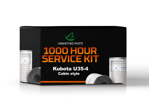 1000hrs-Kubota U35-4 Cabin style