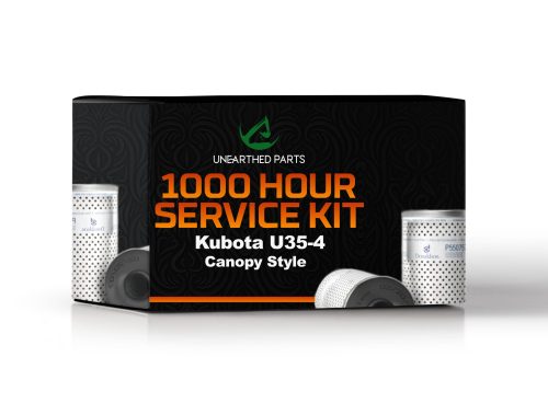 1000hrs-Kubota U35-4 Canopy style