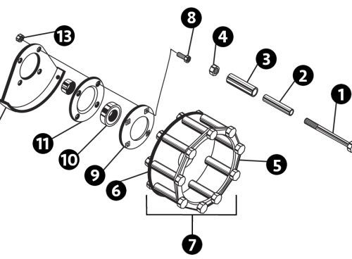 RC30 Sprocket Diagram
