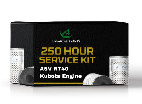 ASV RT40 Kubota Engine 250 Hour Kit