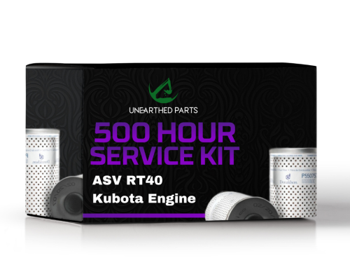 ASV RT40 Kubota Engine 500 Hour Service Kit