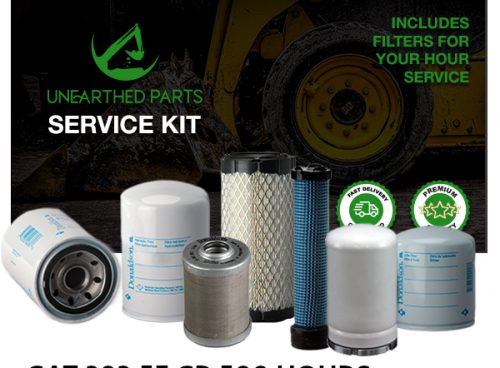 CAT 303.5E CR 500 Hour Service Kit