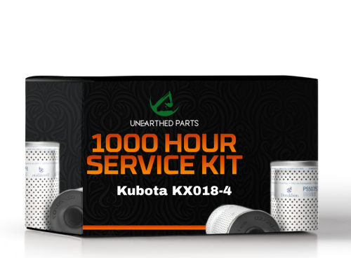 Kubota KX018-4 - 1000 service kit